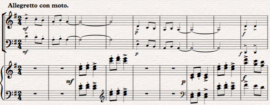 Bridge: Nine Miniatures for piano trio No.3 Allegretto, H.87-3 Music thumbnail